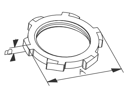 Sealing Lock Nut Drawing Sealing Lock Nut Drawing