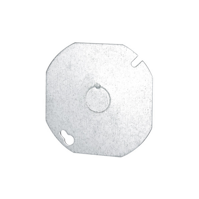 4" Octagon Drawn Deep Covers 1/2" KO