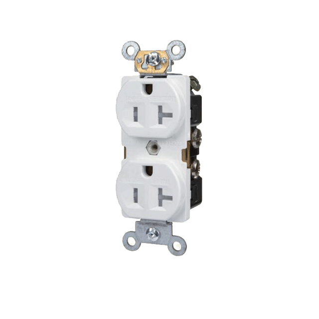 Commercial Grade Duplex Receptacle Tamper Resistant Receptacle TR20-SC