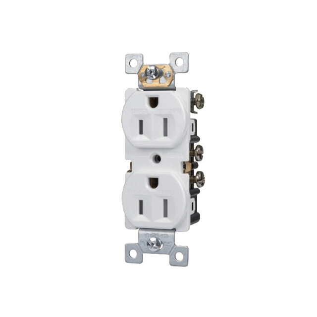 Standard Duplex Receptacle Residential Tamper Resistant Receptacle YQ15RS-STR