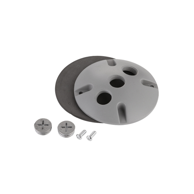 3 Hole Round Weatherproof Cover