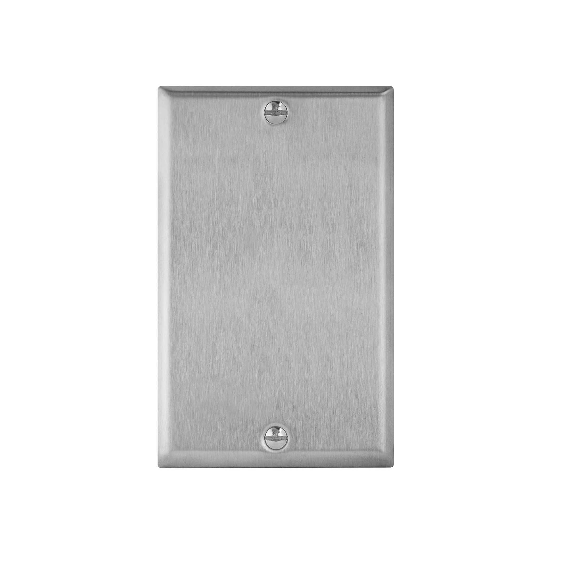 Blank Stainless Steel Wallplates WP1101