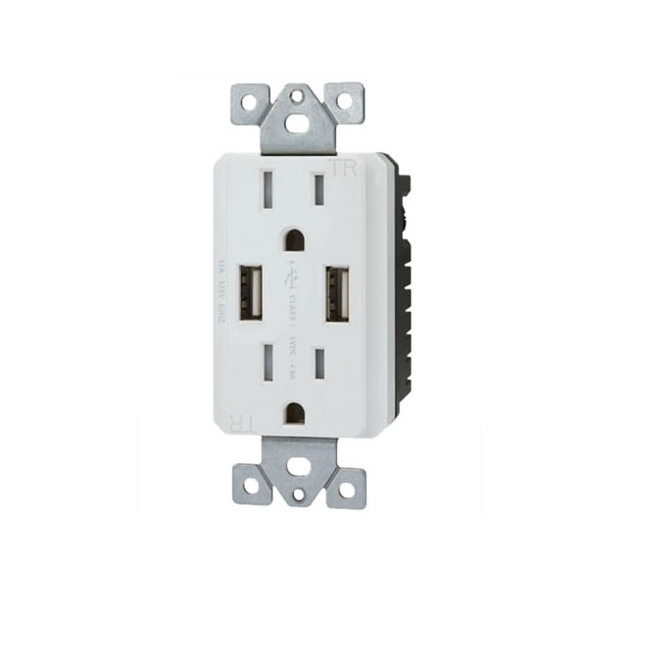 20A USB Charger Receptacle UR1540