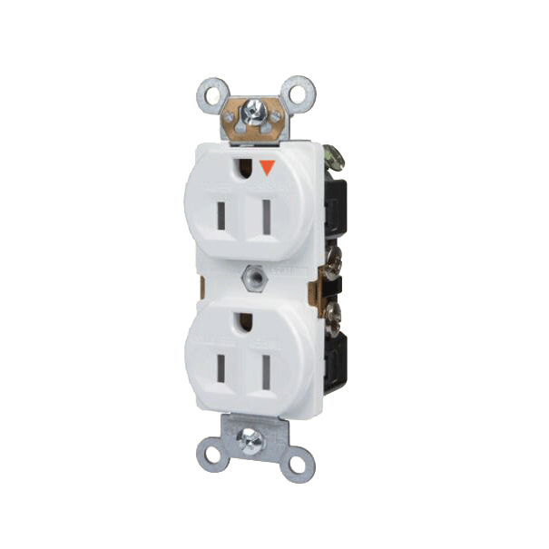 Isolated Ground Duplex Outlet Receptacle NEMA 5-15R 15A 125V TR15-SIG