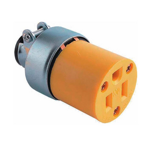 Industrial Grade Straight Blade Armored Grounding Connector HS05