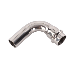 Stainless Steel 90 Degree Elbow with Plain End