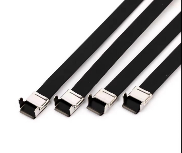L-Type PVC Coated Stainless Steel Cable Ties