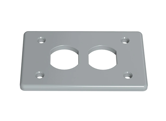 One Gang Duplex Receptacle Cover
