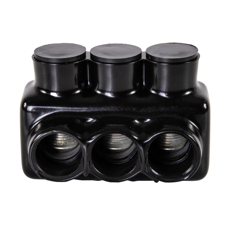 Single Side Wire Entry Insulated Multi Tap Connector 3 Port 