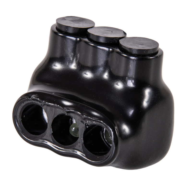 Single Side Wire Entry Insulated Multi Tap Connector 3 Port 