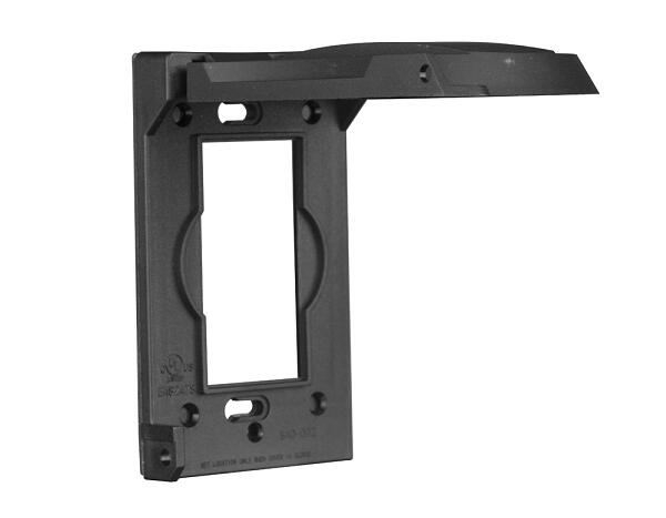 Weatherproof Vertical One Gang Duplex Cover Plate