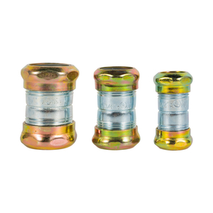 Raintight Type Steel Compression EMT Coupling with Insulated Throat