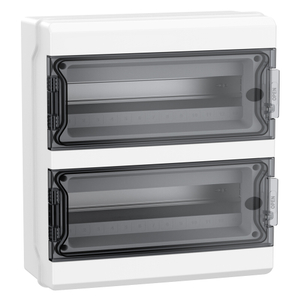 26 way Waterproof Electrical Distribution Box IP65 Surface Mount Enclosure for Home and Industria