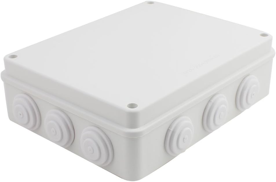 Waterproof Plastic Enclosure IP65 ABS Project Case with Rubber Plug