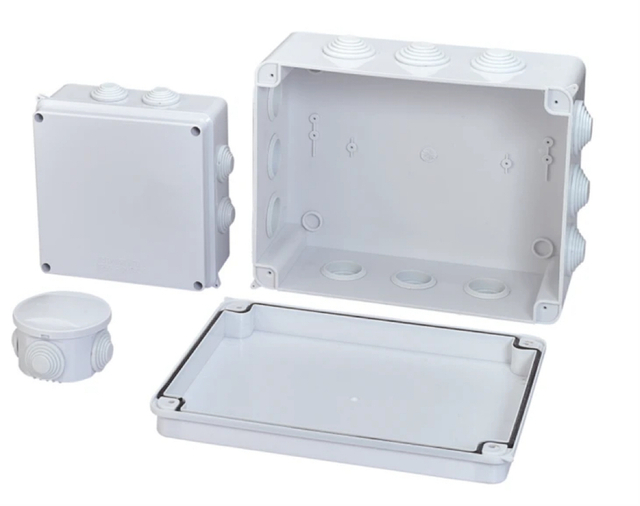 Waterproof Plastic Enclosure IP65 ABS Project Case with Rubber Plug