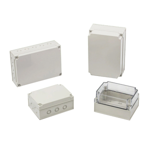Waterproof Plastic Enclosure IP67 Junction Box Screw Cover Boxes With Knockouts