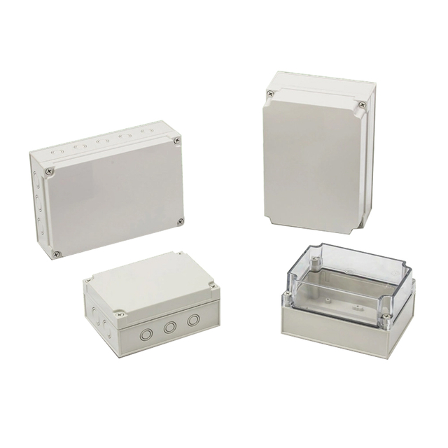 Waterproof Plastic Enclosure IP67 Junction Box Screw Cover Boxes With Knockouts