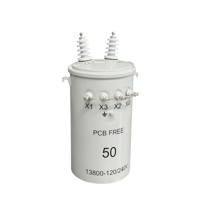 10 KVA Single Phase overhead pole mounted Oil Immersed Distribution Transformer