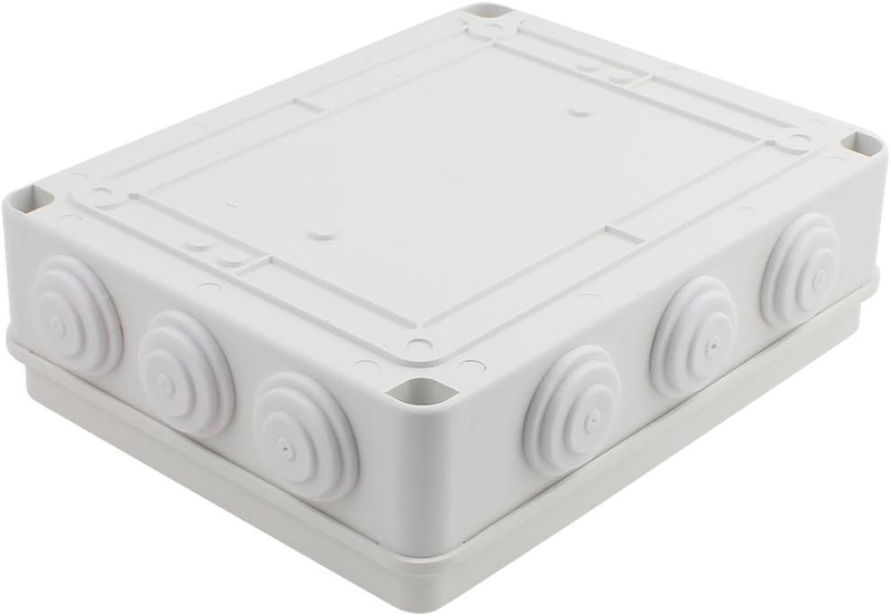 Waterproof Plastic Enclosure IP65 ABS Project Case with Rubber Plug